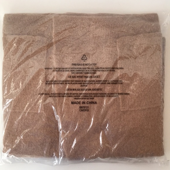 Eileen Fisher Boxy Cardigan Brown Tan color women’s large - Picture 8 of 8